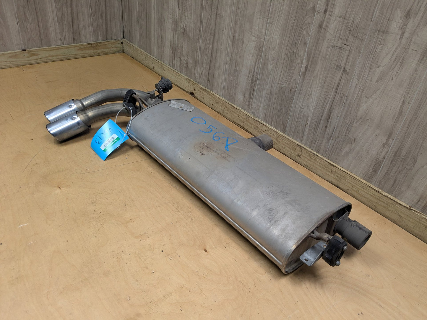 11-17 OEM BMW F25 F26 X3 X4 28iX Engine N20 Rear Exhaust Flap Muffler