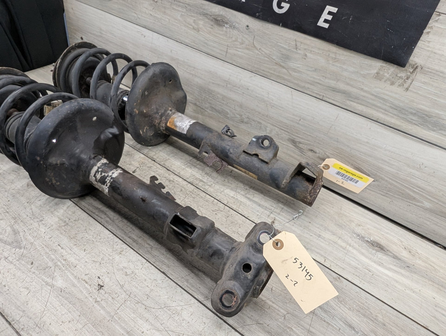 1996-2003 BMW Z3 E36 Front Left Right Spring Strut Shock Absorbers SET 6753258