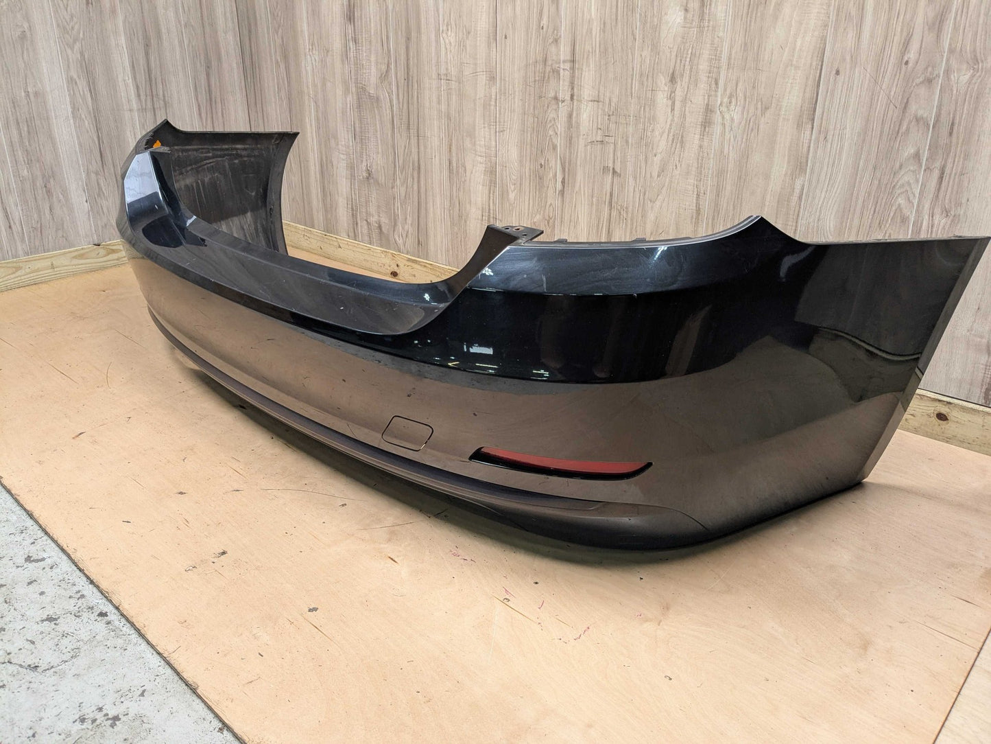 *14-17 OEM BMW F32 F33 428 430 Rear Bumper Cover Panel Black 475 BLACK SAPPHIRE METALLIC (475)