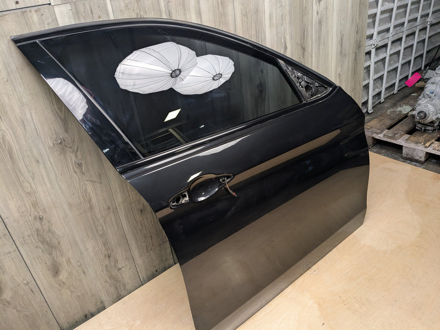 15-19 OEM BMW F16 X6 F86 X6M Front Right Passenger Door Shell Panel Black 475 BLACK SAPPHIRE METALLIC (475)