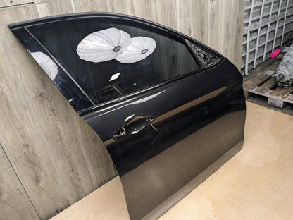 15-19 OEM BMW F16 X6 F86 X6M Front Right Passenger Door Shell Panel Black 475 BLACK SAPPHIRE METALLIC (475)