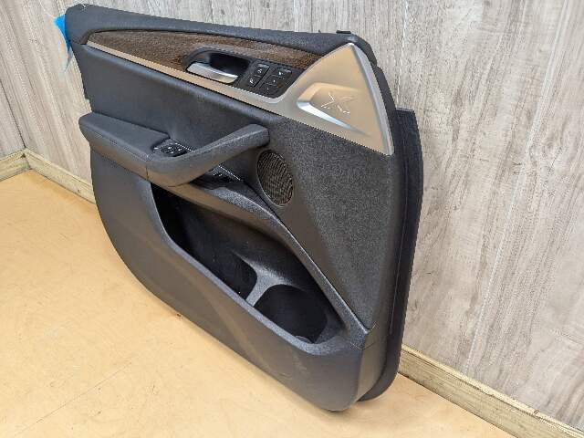 18-23 OEM BMW G01 X3 FRONT LEFT DRIVER Side Door Panel Card Trim Cover Black
