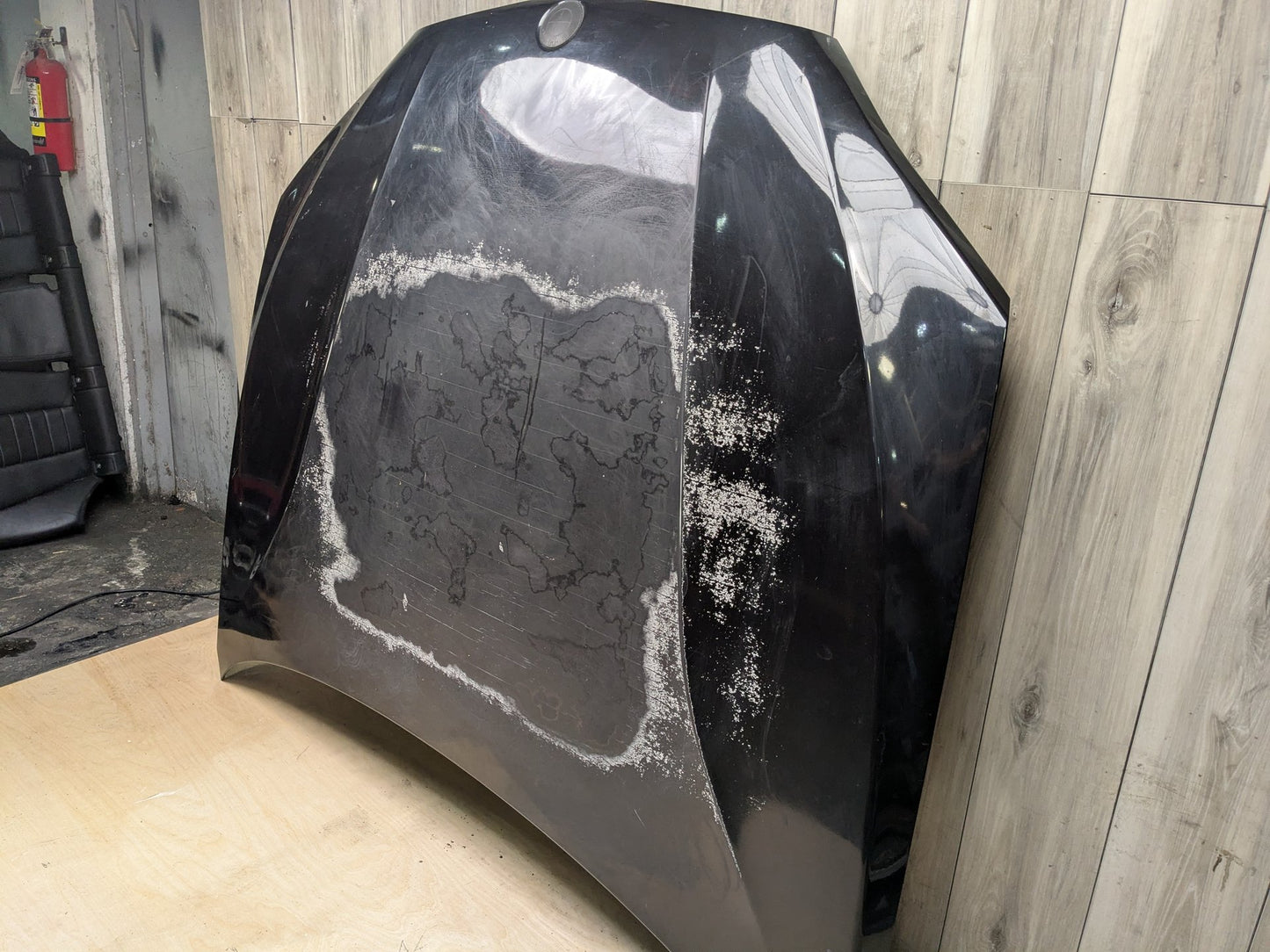 *14-19 OEM BMW F15 F16 F85 F86 X5 X6 X5M X6M Hood Bonnet Panel Black 475 BLACK SAPPHIRE METALLIC (475)