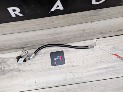 2022 BMW 330i G20 Battery Negative IBS Wire Cable 9855909 OEM BMW G05 G06 G07 G20 G22 G23 G26 G42 Negative Cable Terminal IBS Sensor Black