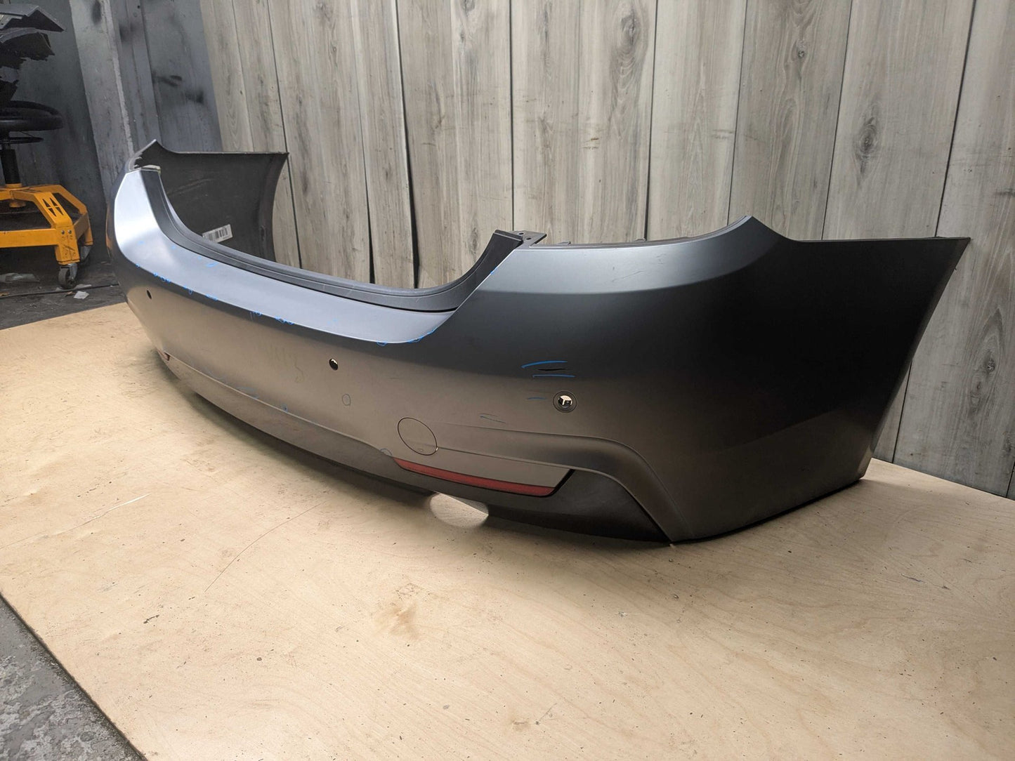 14-20 OEM BMW F36 428 430 435 440 M SPORT Rear Bumper Cover Panel Gray 490 SONDERLACKIERUNG (490)