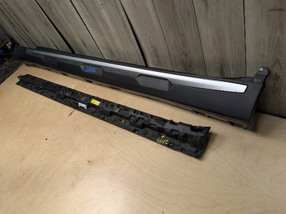 OEM BMW G05 X5 Left Driver Side Skirt Rocker Panel Molding w/ Bracket X-LINE