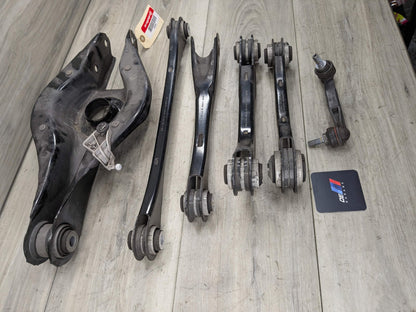 2022 BMW M340i G20 Rear Right Passenger Control Arms SET 6886451 OEM BMW G20 G22 G23 G26 G29 G42 Rear Right Passenger Upper Lower Control Arm SET