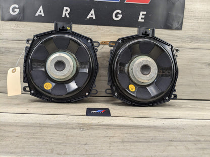 OEM BMW F25 X3 F15 X5 Left Right Sub Subwoofers Top HiFi Audio Speaker SET