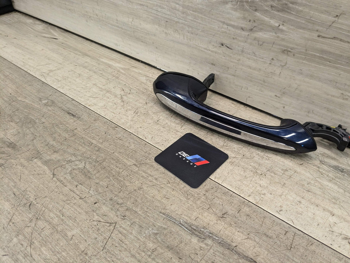 19-21 OEM BMW G30 F90 M5 M8 X5 COMFORT ACCESS Rear Right Door Handle Blue