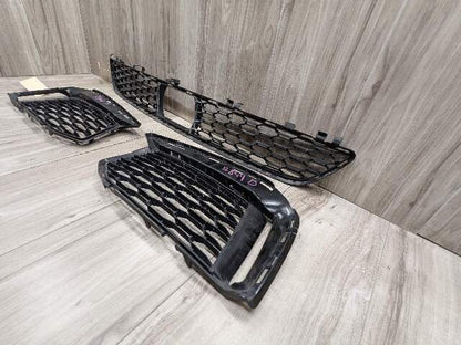 17-20 OEM BMW G30 Front Bumper Lower Center Left Right Driver Passenger Grille Trim Black
