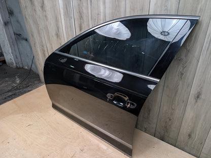 *17-19 OEM AUDI A4 S4 Front Left Driver Side Door Shell Black A2/ Y9B