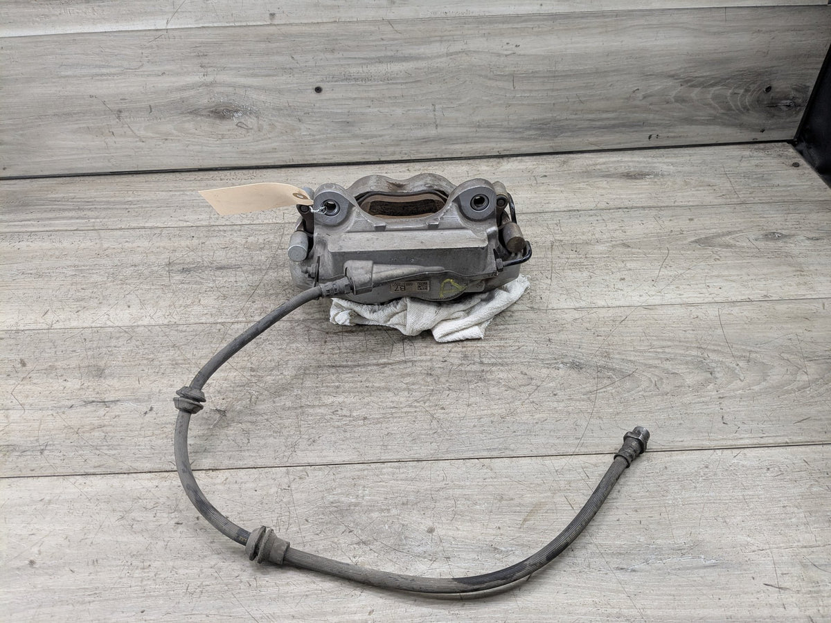 17-20 OEM BMW G11 G12 G30 540 740 750 G05 Front Left Driver Brake Caliper Gray