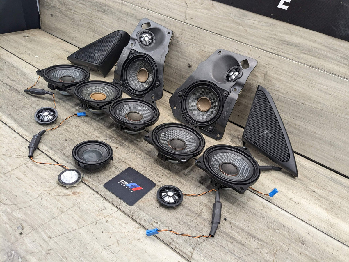 *DENTS* OEM BMW F01 F02 740 750 Audio Sound System Speaker SET Professional DSP