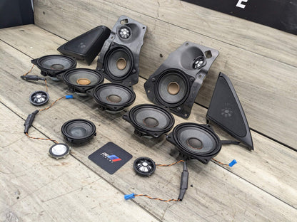*DENTS* OEM BMW F01 F02 740 750 Audio Sound System Speaker SET Professional DSP