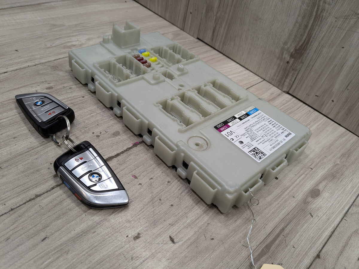 OEM BMW F97 G01 G02 G12 G30 BDC Body Domain Control Control Module Unit + Key