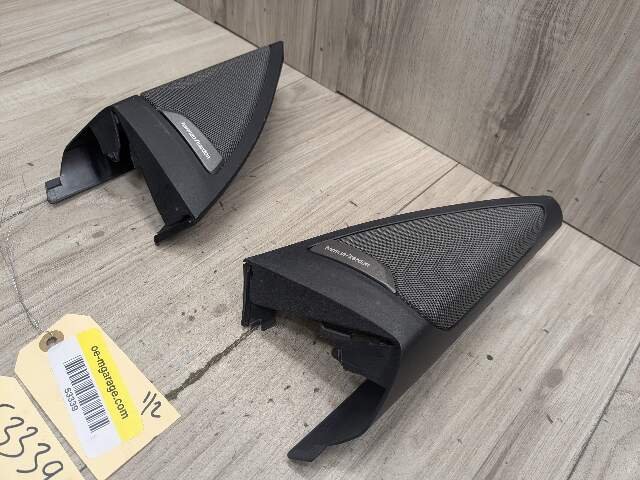 2020 - 2024 BMW X3 F97 Front Left Right Door Triangle Corner Speaker Assemblys SET 7419327 S58