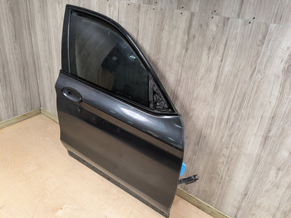 18-24 OEM BMW F97 G01 X3 X3M Front Right Passenger Door Shell Panel Gray A90 SOPHISTOGRAU BRILLANTEFFEKT METALLI (A90)