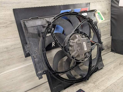 2014 BMW 335i F30 Radiator Fan Shroud Housing w/ Motor 7640513
