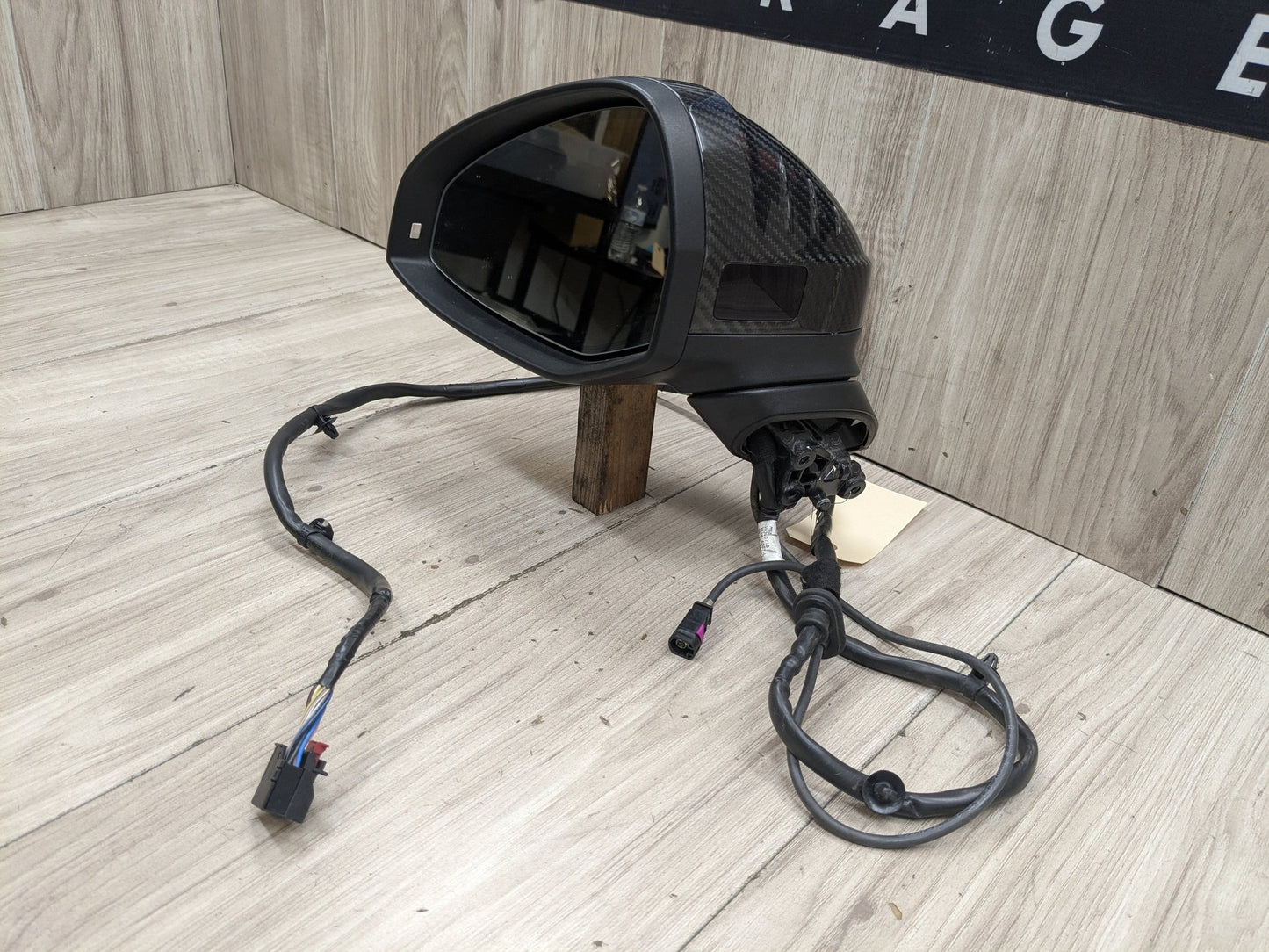 2018 Audi S5 B9 Front Left Driver Side Mirror Assembly 8W6857409BH 2018-2024 AUDI A5 S5 RS5 Left Driver Door Rearview Mirror W/ BLIND SPOT & CAMERA