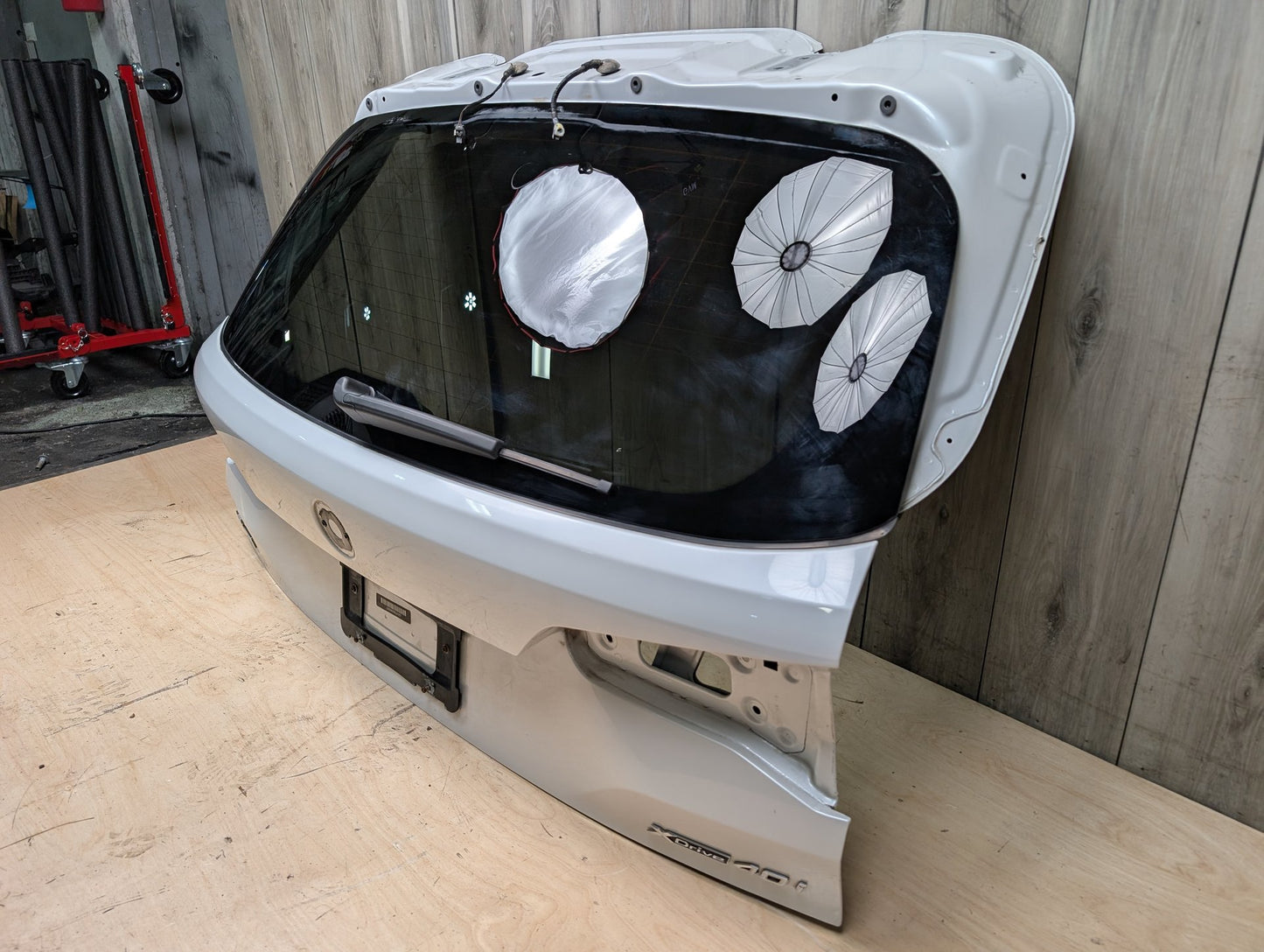 19-25 OEM BMW F95 G05 X5 X5M Rear Liftgate Tailgate Trunk Lid Gate Door Shell White A96