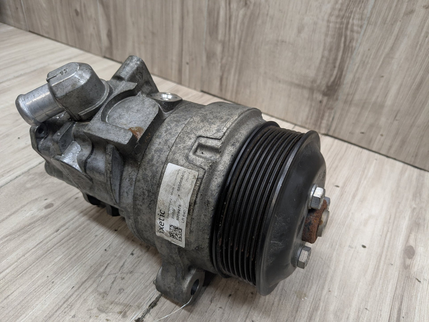 14-19 OEM BMW F15 F16 F85 F86 X5 X5M Engine N63 S63 Power Steering Pump w Pulley