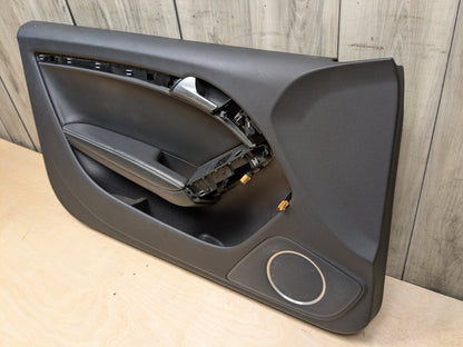 19-21 OEM AUDI S5 RS5 Front Left Driver Side Interior Door Panel Cover Black