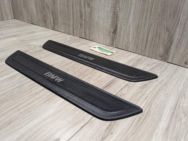 OEM BMW F25 F26 X3 X4 Front Left Right Door Sill Cover Trim Kick Plates SET