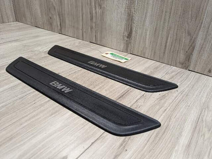 OEM BMW F25 F26 X3 X4 Front Left Right Door Sill Cover Trim Kick Plates SET