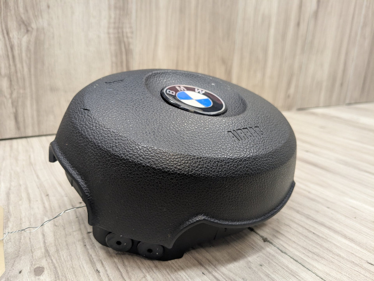 03-08 OEM BMW E85 E86 Z4 Front Left Driver Steering Wheel Airbag Black
