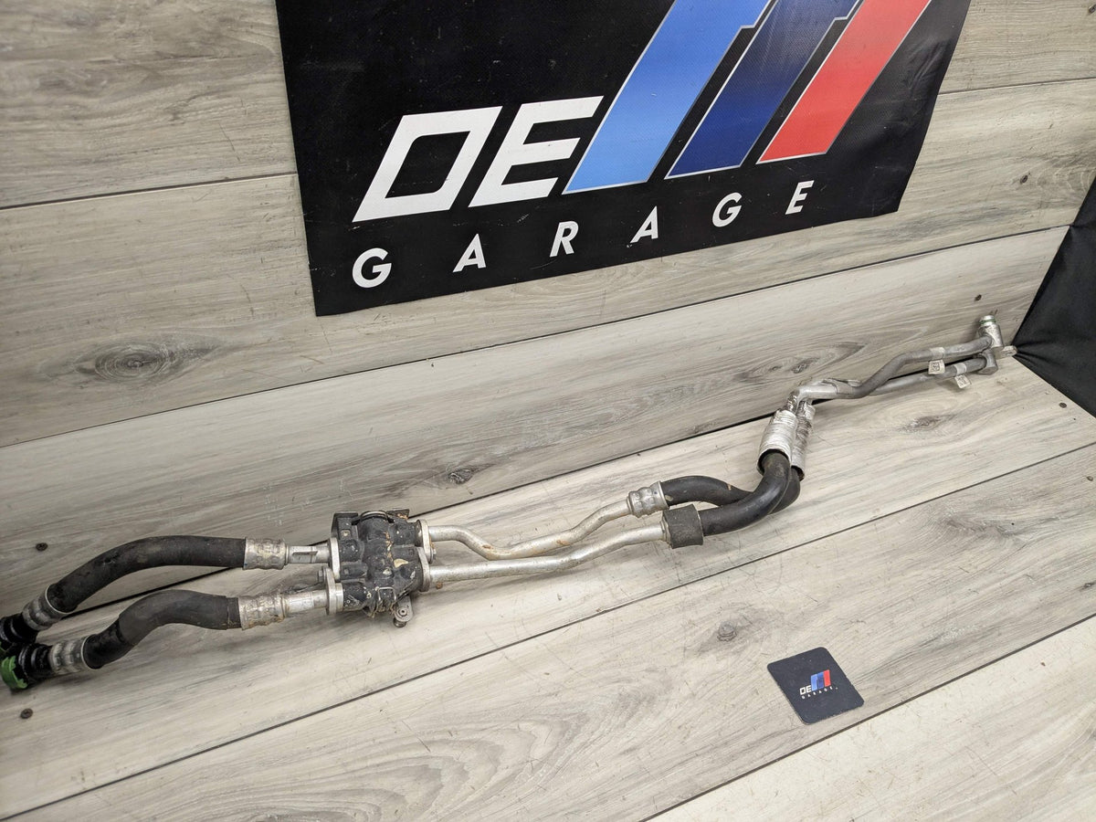 16-19 OEM BMW F90 G12 750 G30 M550 AT Transmission Oil Cooler Line Return Flow