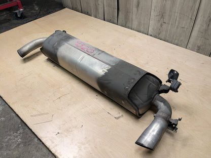 16-22 OEM BMW G12 740 Engine B58 Rear Dual Exhaust Pipe Muffler