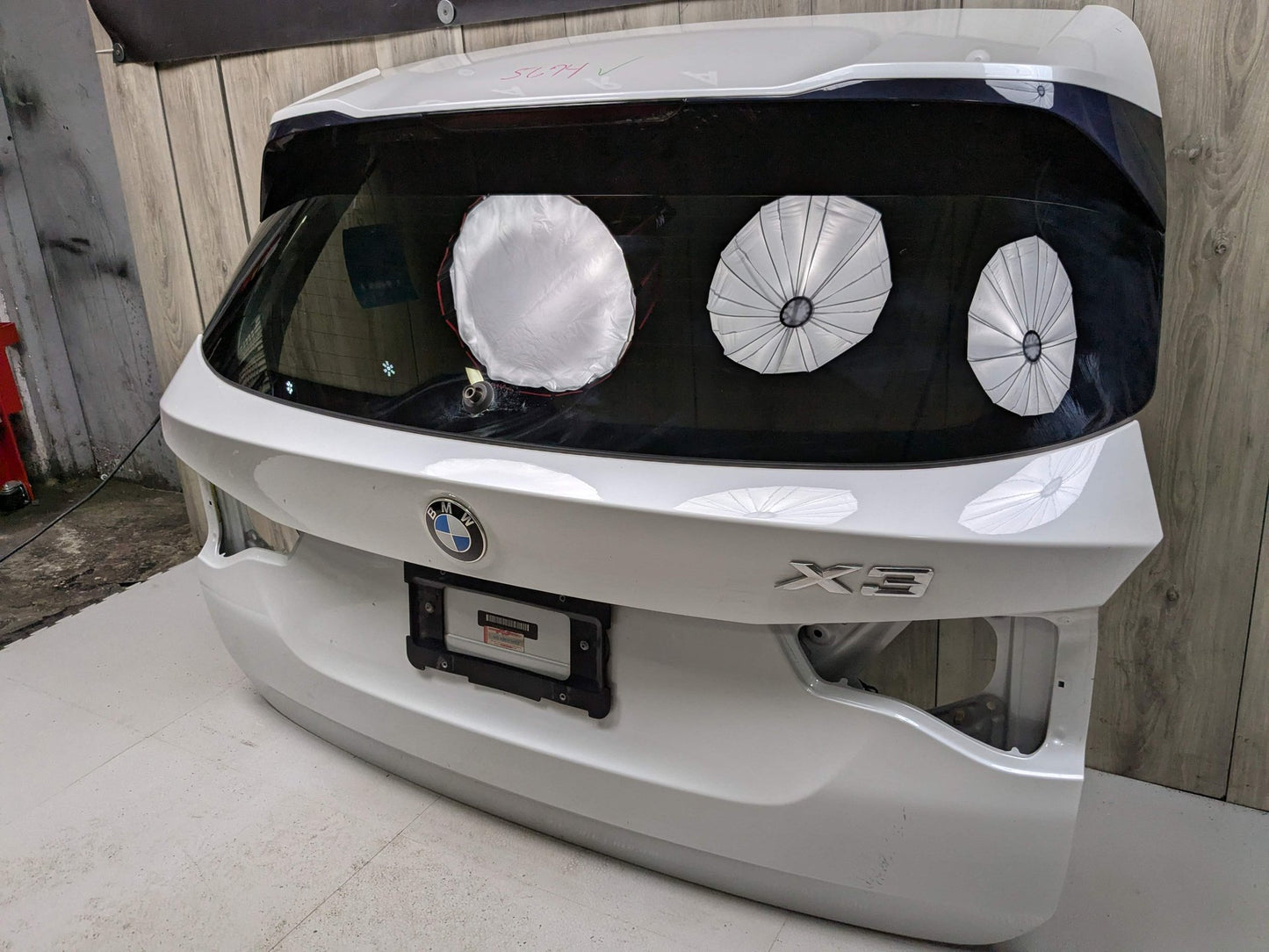 *18-24 OEM BMW F97 G01 X3 X3M Rear Liftgate Tailgate Trunk Lid Gate Door Shell White Mineralweiß Metallic (A96)