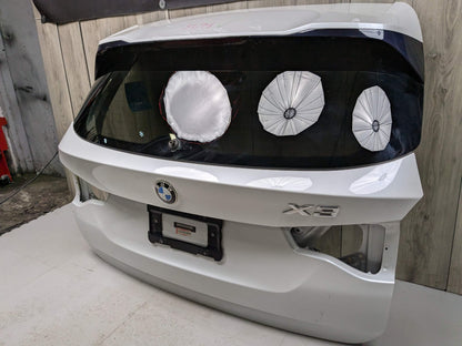 *18-24 OEM BMW F97 G01 X3 X3M Rear Liftgate Tailgate Trunk Lid Gate Door Shell White Mineralweiß Metallic (A96)