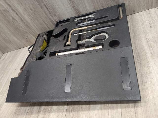 96-02 OEM BMW E36 Z3 Rear Trunk Emergency Tool Kit Storage Tray With Tools