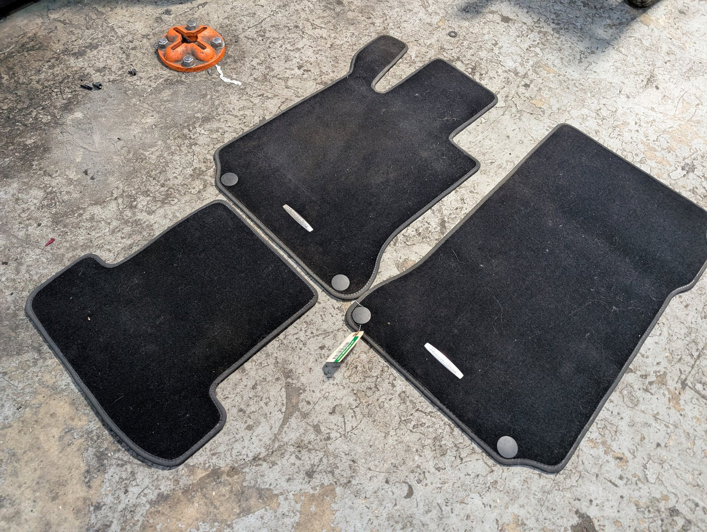 2009-2017 Mercedes-Benz E550 E-Class A207 Front Rear Left Right Mat Carpet Floor Mats SET A2076800648
