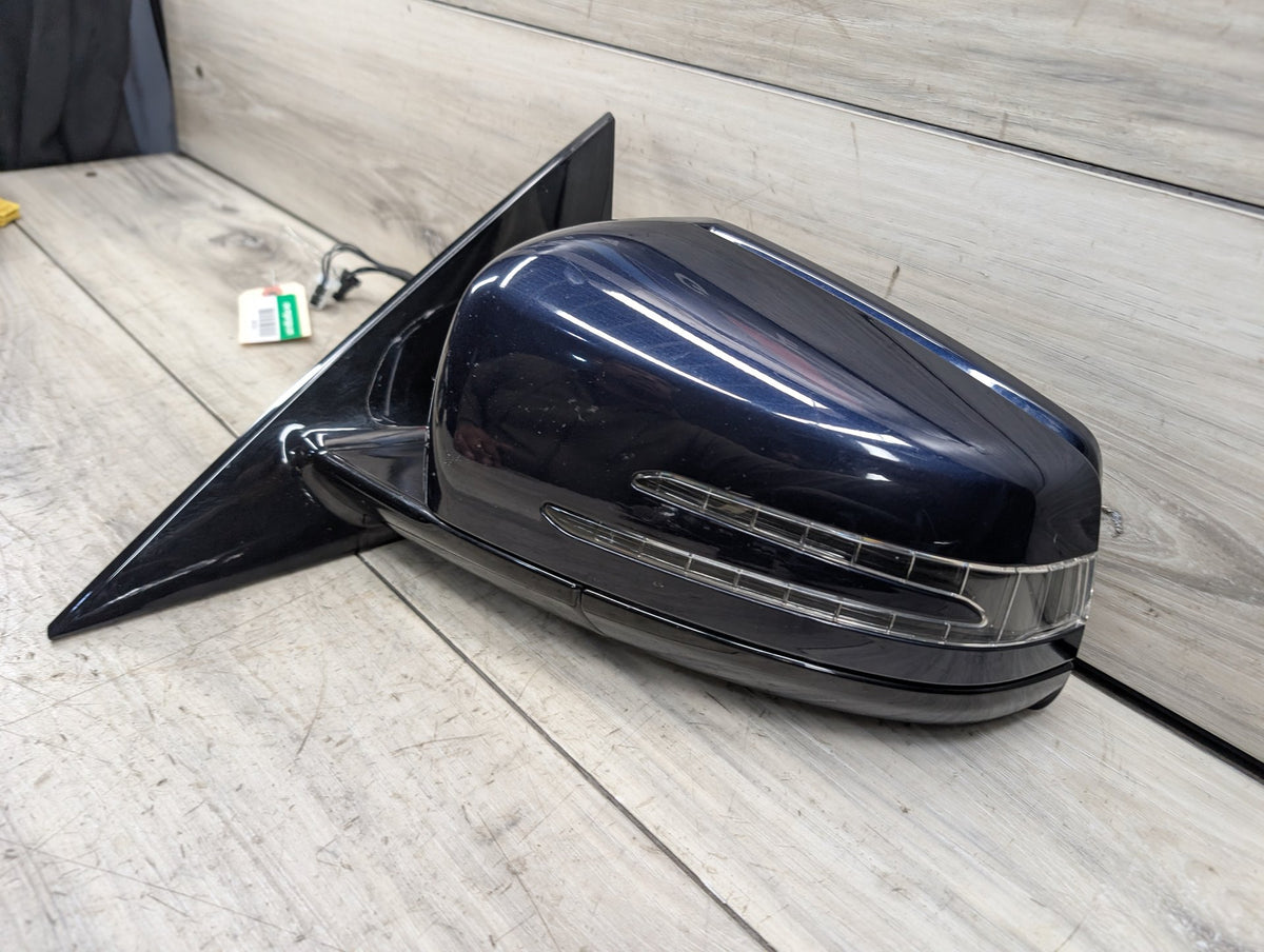 OEM Mercedes W207 W212 E350 E550 Left Driver Side Mirror w/ Glass & Blind Spot