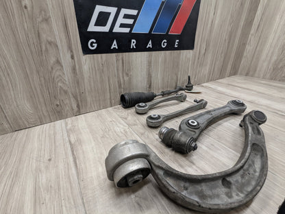 13-17 OEM AUDI A5 S5 Front Left Driver Upper Lower Control Arms w Tie Rod SET