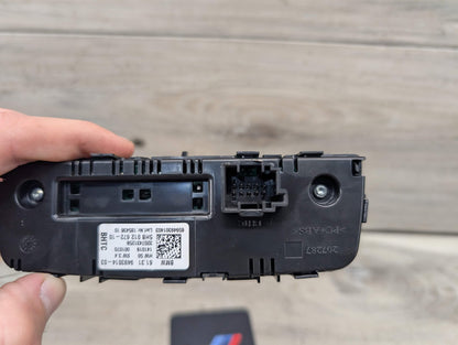18-24 OEM BMW G01 G02 F97 F98 X3 X4 AC Rear Heater Climate Control Switch Panel