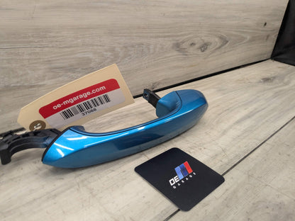 20-24 OEM BMW F44 228 M235 REAR Left Driver Door Handle COMFORT ACCESS Blue C1G