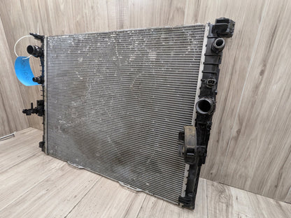 2016 BMW 750i G12 Cooling Radiator 8743667 16-19 OEM BMW G11 G12 G30 750 M550iX Auxiliary Coolant Radiator N63R