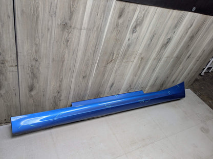 14-20 OEM BMW F22 F23 M235 M240 Left Driver Side Skirt Rocker Panel M SPORT Blue