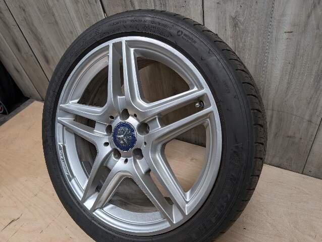 *OEM Mercedes W207 E300 E400 E550 AMG Front Wheel Rim 18x8 ET45 5 Double Spoke