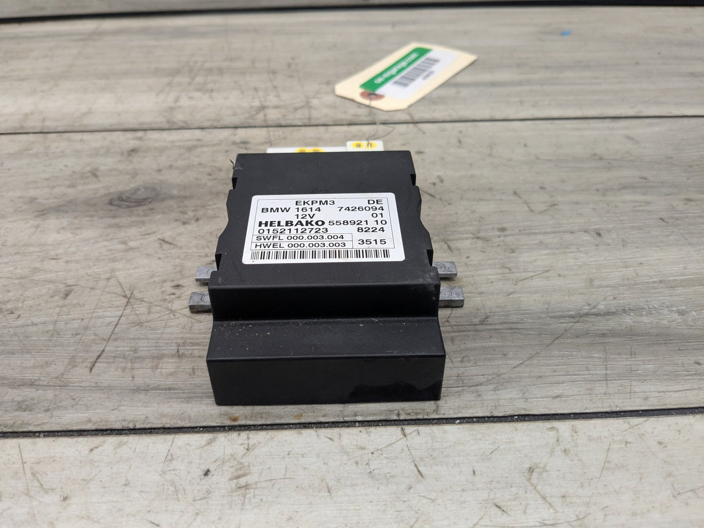 OEM BMW F80 F82 F83 F85 M3 M4 M5 M6 Helbako Fuel Pump Relay Control Module EKPM3