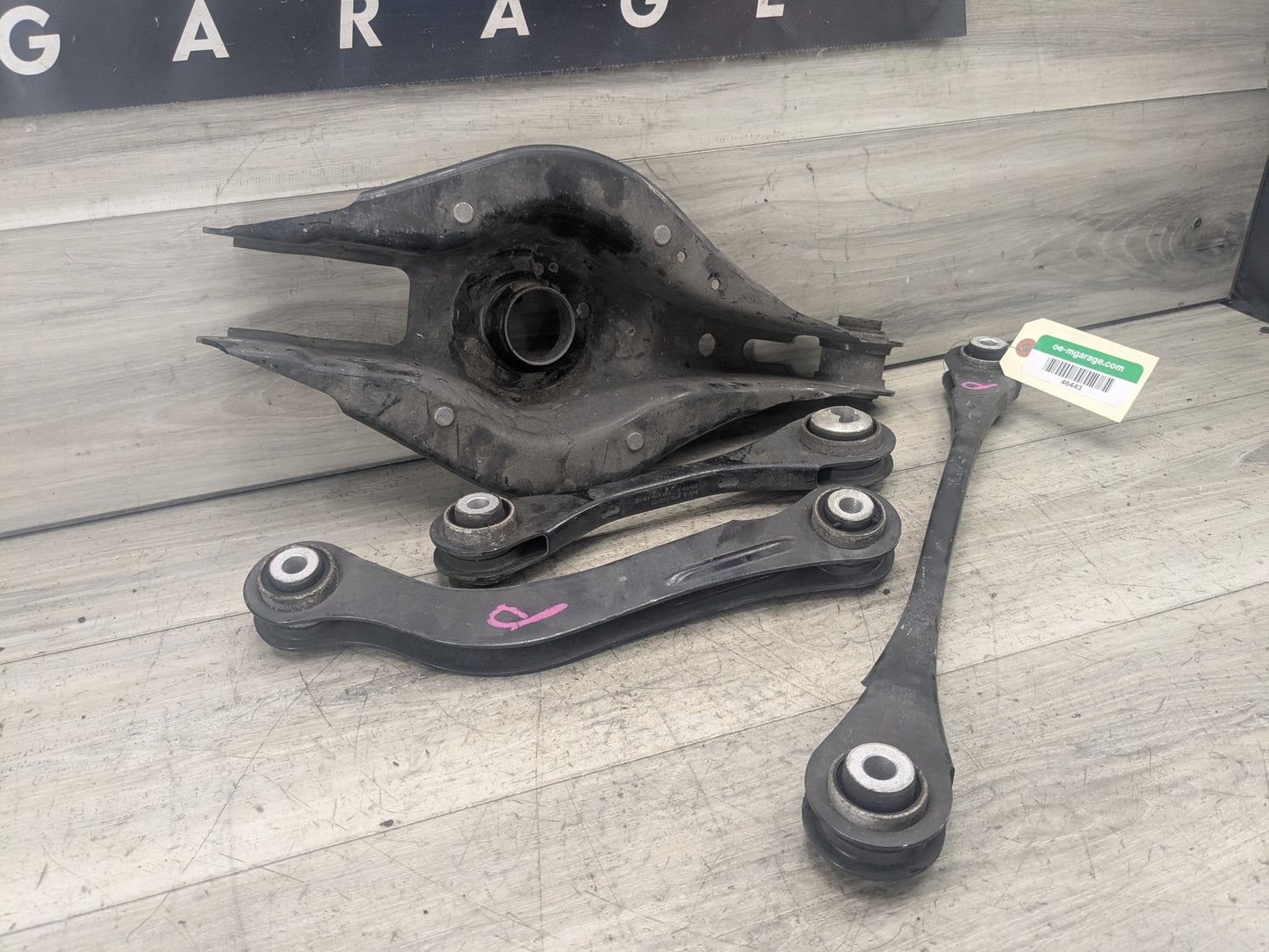 2020 BMW M340i G20 Rear Right Passenger Control Arms SET 0 OEM BMW G20 G22 G23 G26 G42 Rear Right Passenger Upper Lower Control Arm SET (4)