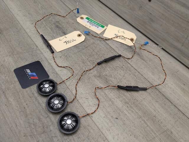 12-18 OEM BMW F15 F16 F25 F26 F85 F86 Stereo Audio Top Hifi System Speaker SET