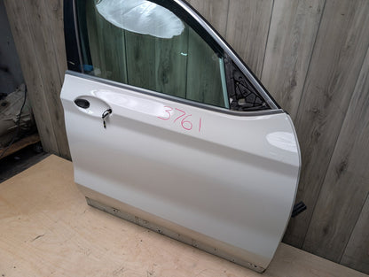 18-24 OEM BMW F97 G01 X3 X3M Front Right Passenger Door Shell Panel White 300 ALPINWEISS III (300)
