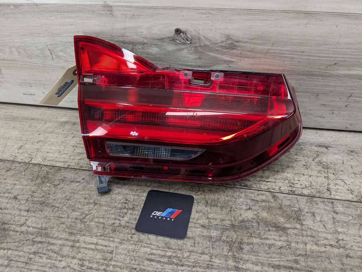 16-19 OEM BMW G11 G12 740 750 Rear Left Driver Side LED Inner Stop Tail Light*