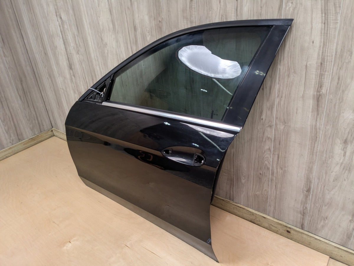 2014 Mercedes-Benz E550 W212 Front Left Driver Door Shell Panel 197 (Obsidian black- Metallic finish)