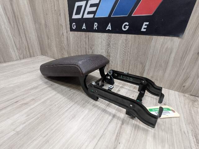 OEM BMW F25 F26 X3 X4 Front Center Console Armrest Arm Rest w/ Bracket Mocha
