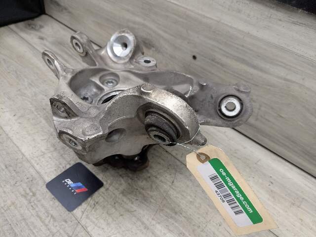 2020 BMW 330i G20 Rear Left Driver Spindle Knuckle w/ Bearing 6879533 19-25 OEM BMW G20 330 M340 REAR Left Driver Knuckle Wheel Hub Spindle Bearing